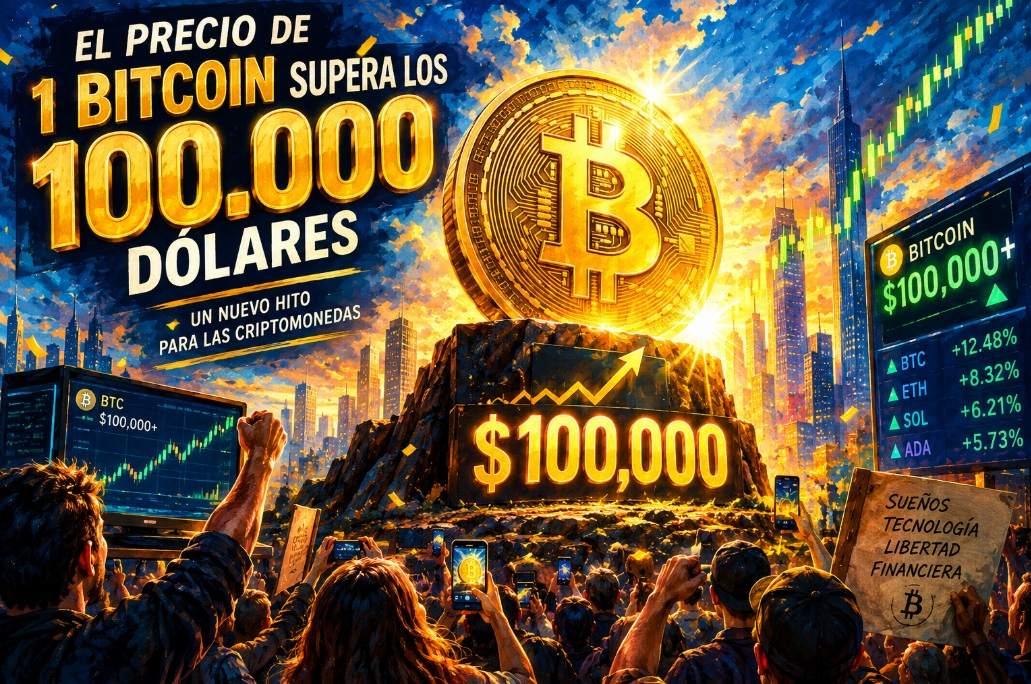 Il prezzo di 1 Bitcoin supera i 100.000 dollari. Quando accadrà?